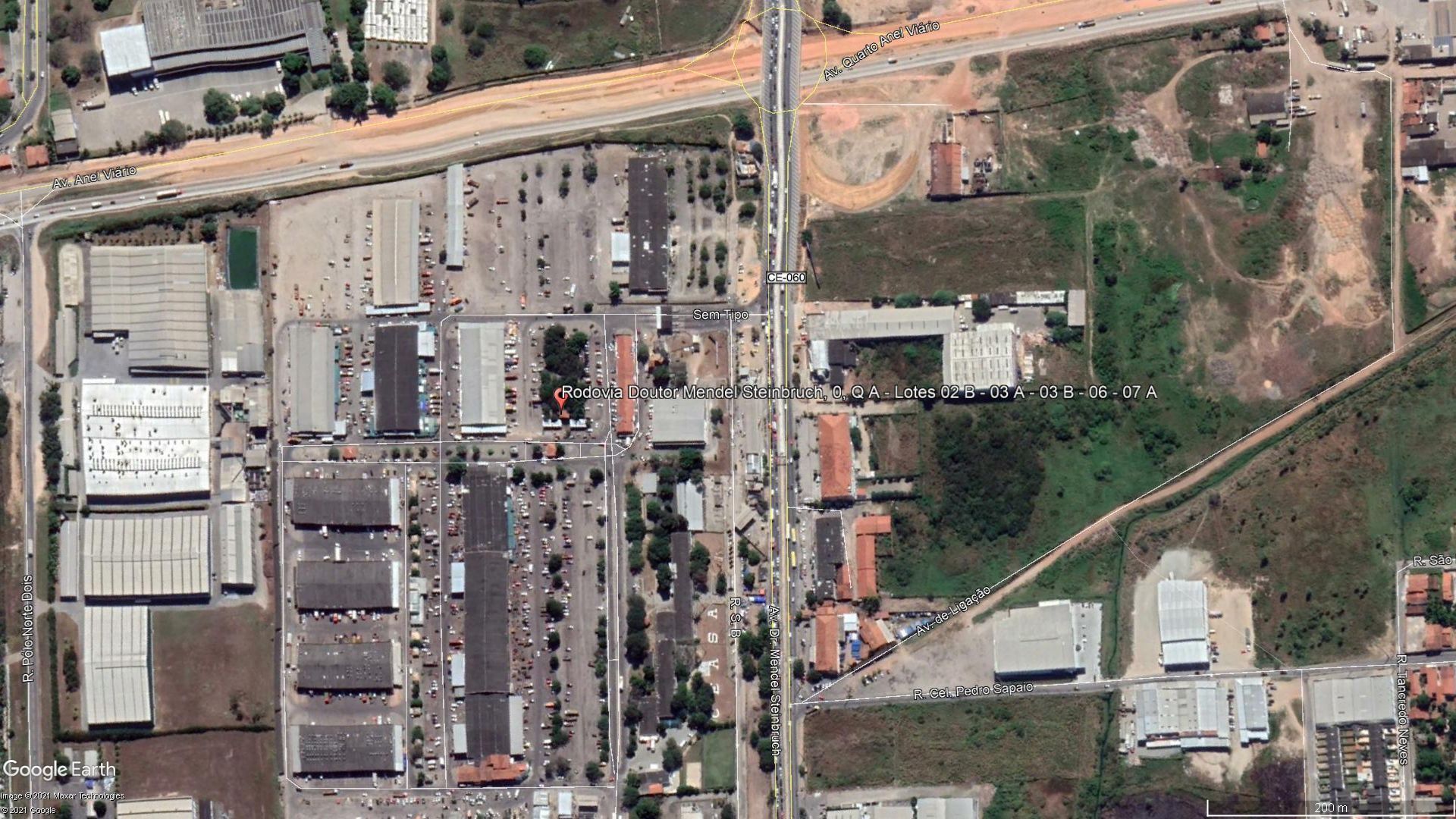 (te0921)terreno comercial para locação 1854m²
