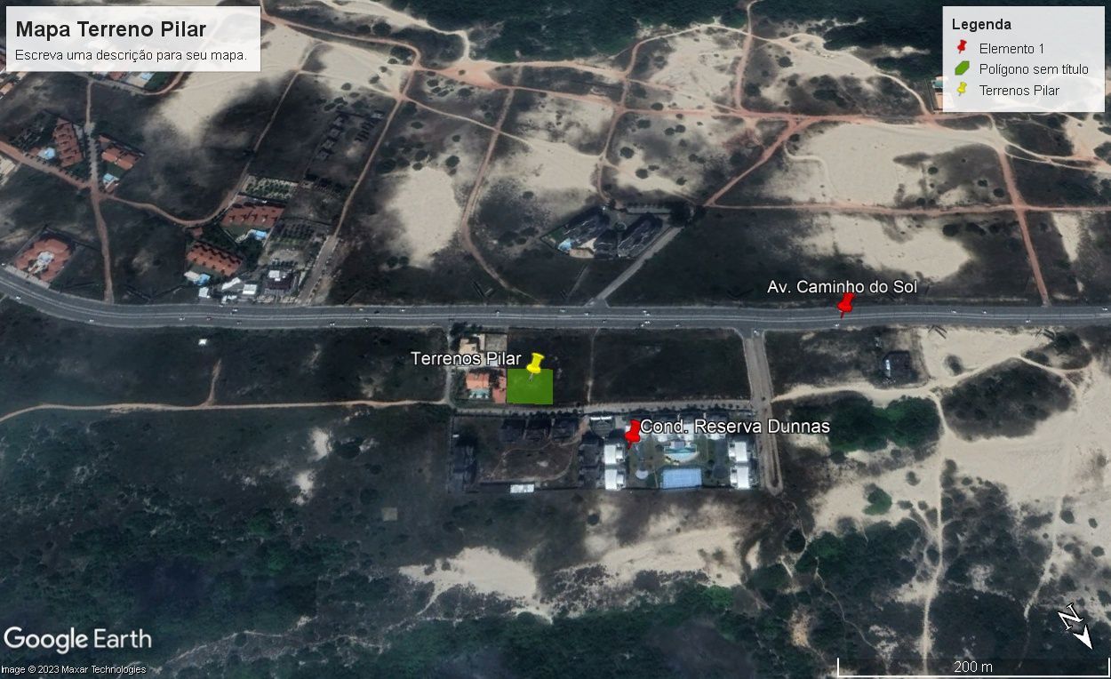 (te8106) terreno 1.320,00m² localizado no porto das dunas - 