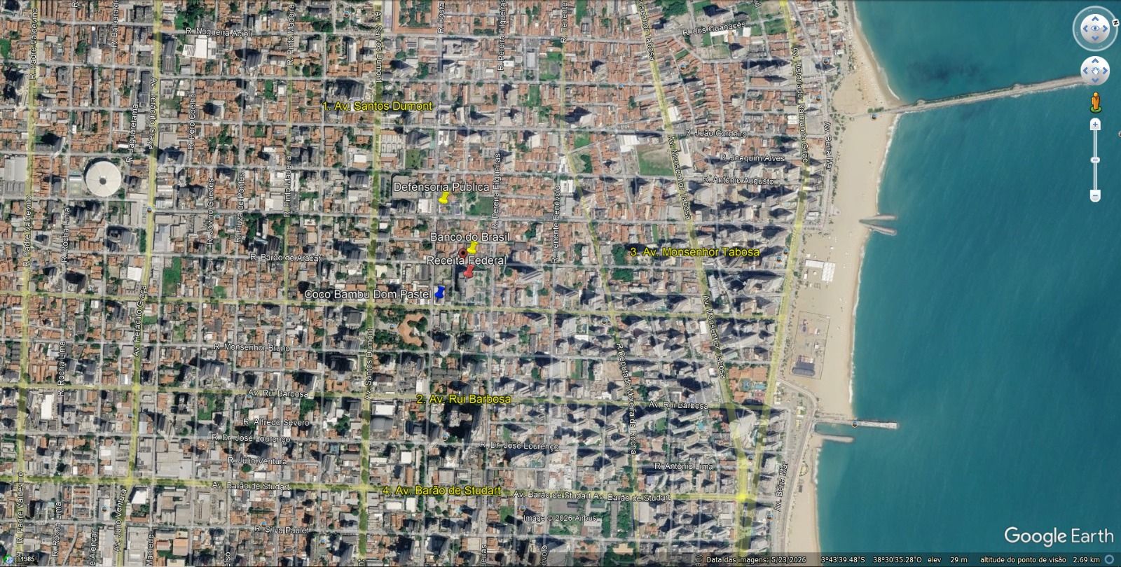 (cc262) casa comercial medindo 220m² localizada na aldeota