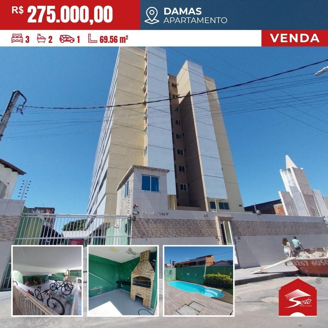 Apartamento à venda com 3 quartos, 69m² - Foto 1