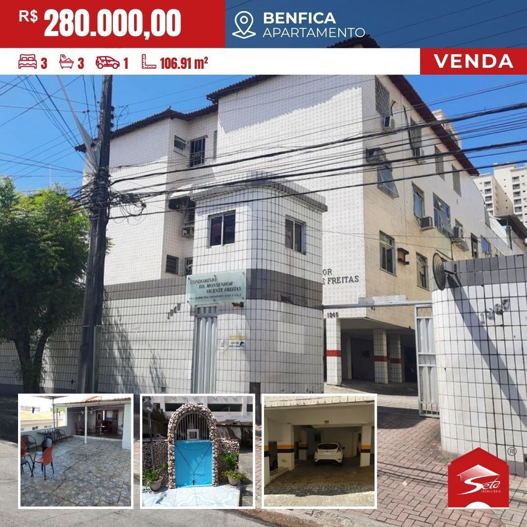 Apartamento à venda com 3 quartos, 106m² - Foto 1
