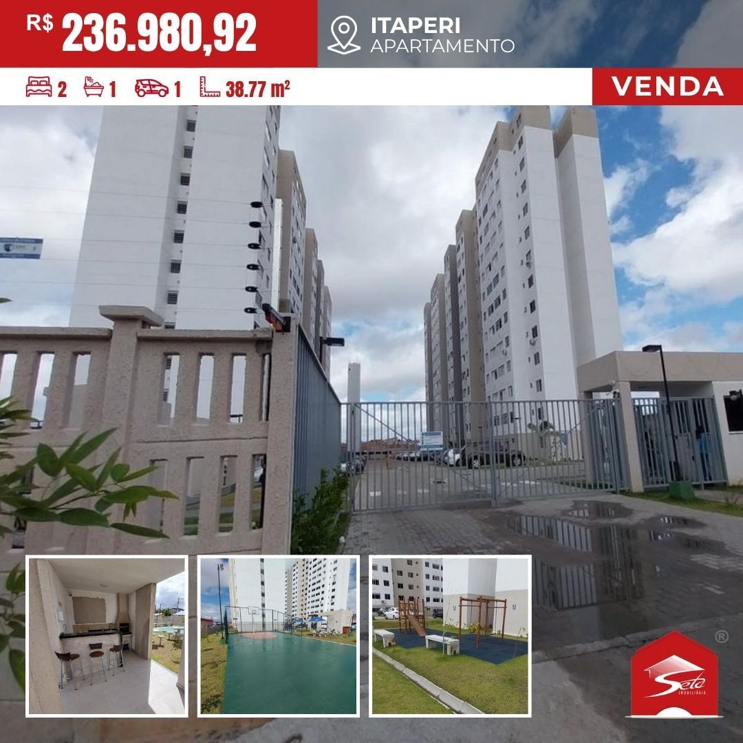 (AP8225) Apartamento medindo 38,77m², localizado no Itaperi.