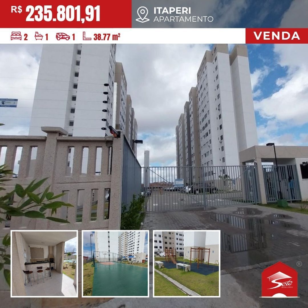 (AP8224) Apartamento medindo 38,77m², localizado no Itaperi.