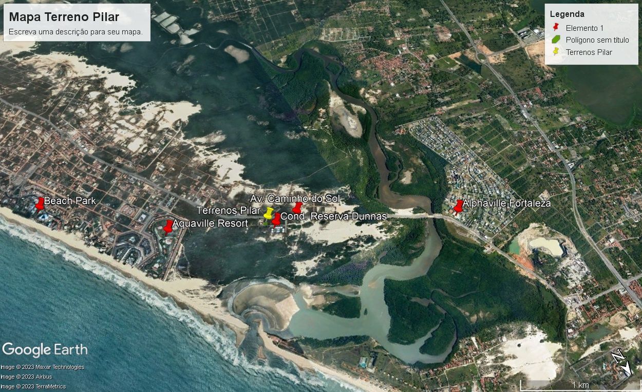 (te8106) terreno 1.320,00m² localizado no porto das dunas - 
