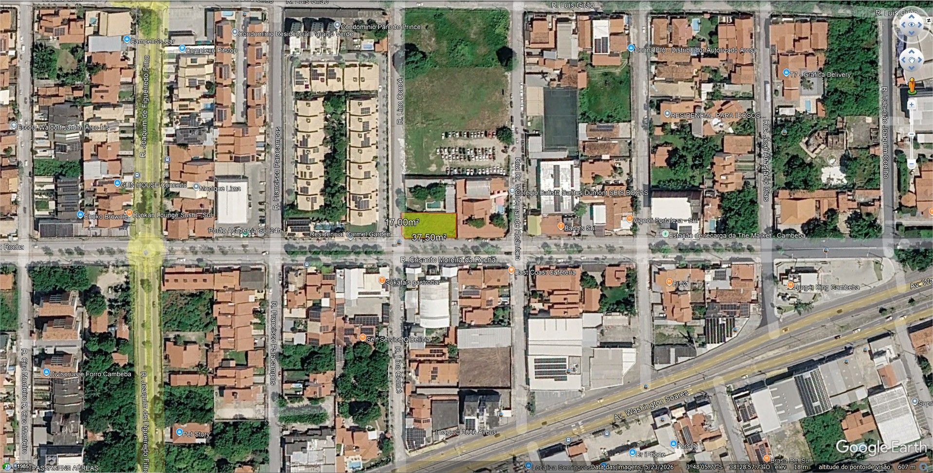 (te2420) excelente terreno medindo 637,50m² localizado no ca