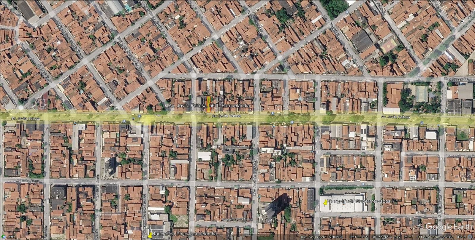 (GA0022) Galpão medindo 190m² localizado na Parquelândia