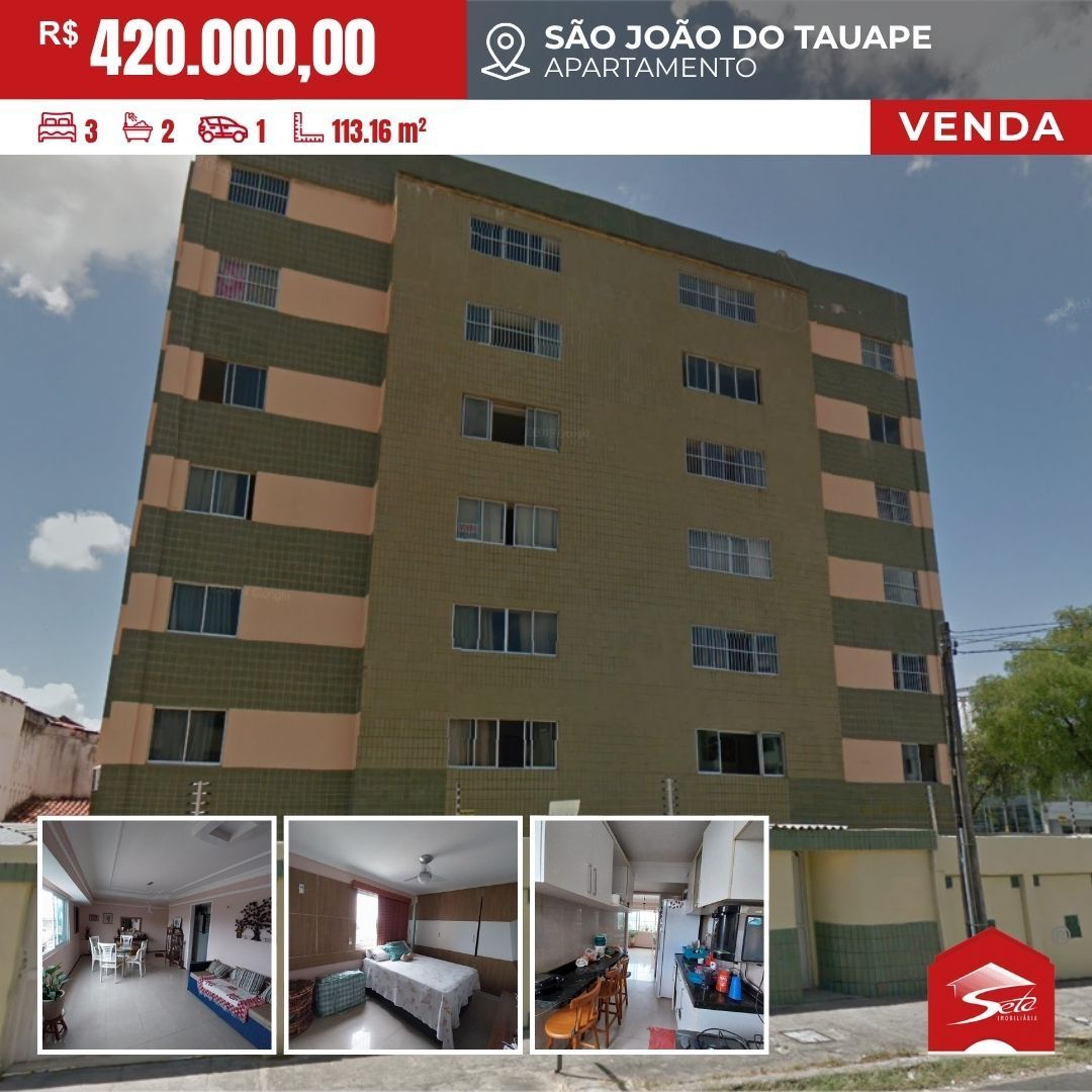 (AP8168) Apto. 113,16m² a venda no bairro São João do Tauape - Fortaleza/CE