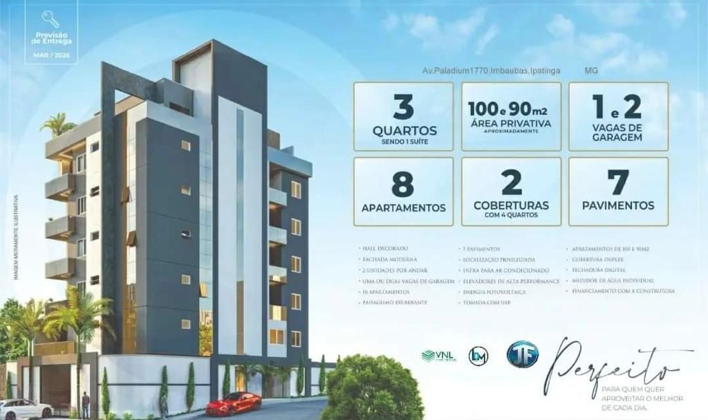 Apartamento à venda com 3 quartos, 90m² - Foto 3