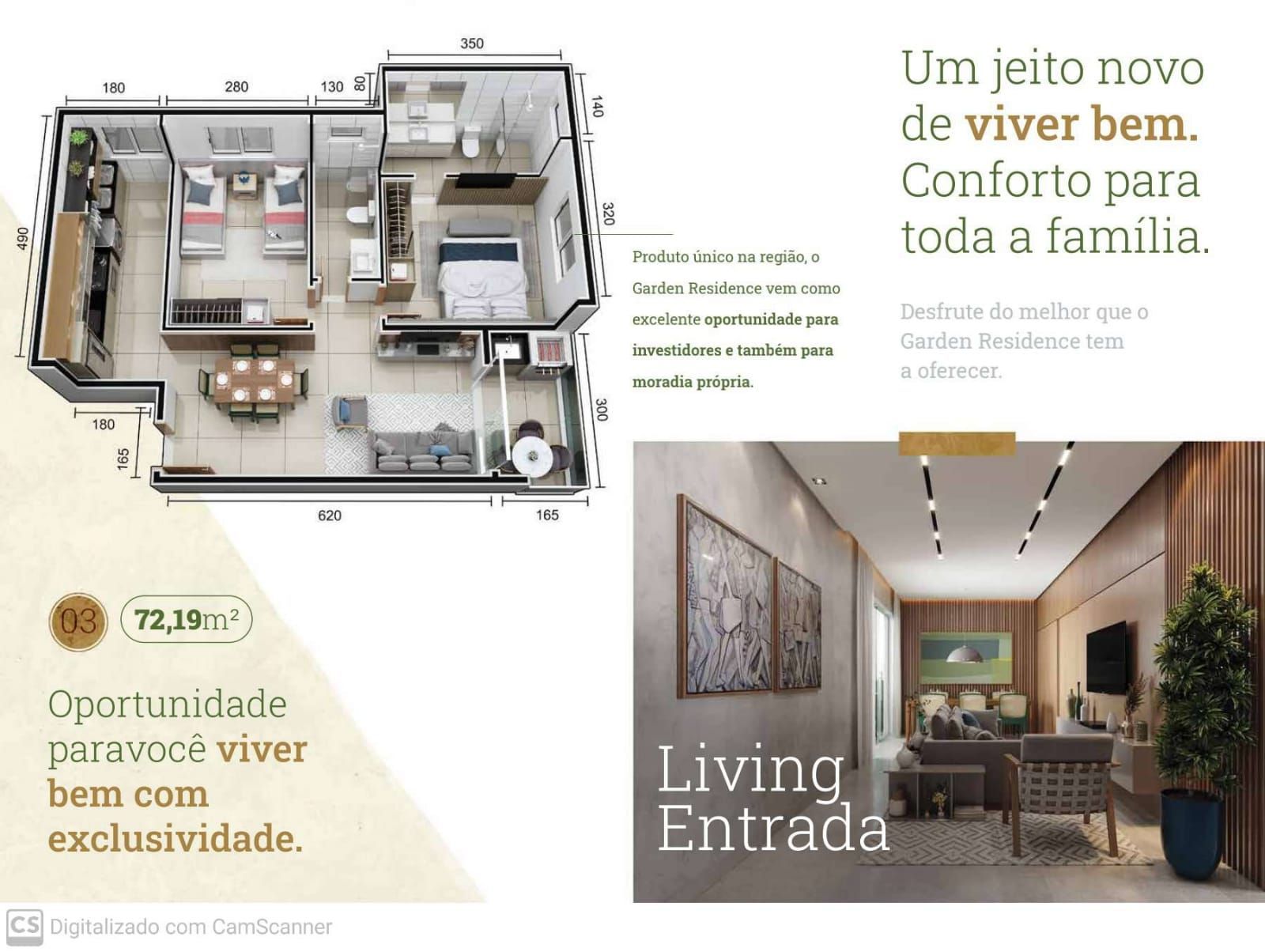 Apartamento à venda com 2 quartos, 70m² - Foto 3