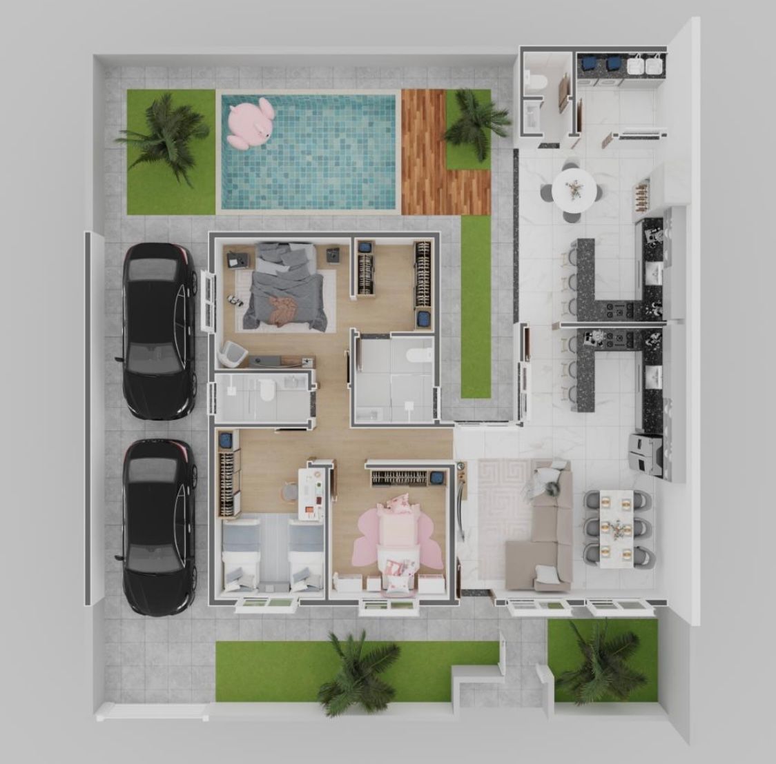 Casa à venda com 3 quartos, 252m² - Foto 2