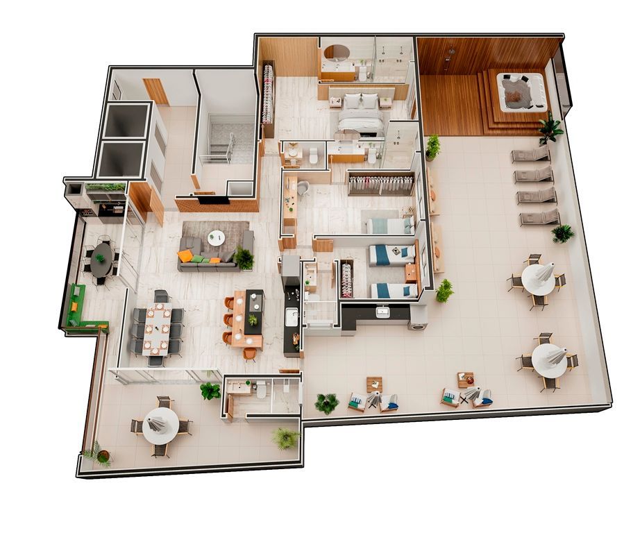 Apartamento à venda com 3 quartos, 106m² - Foto 7