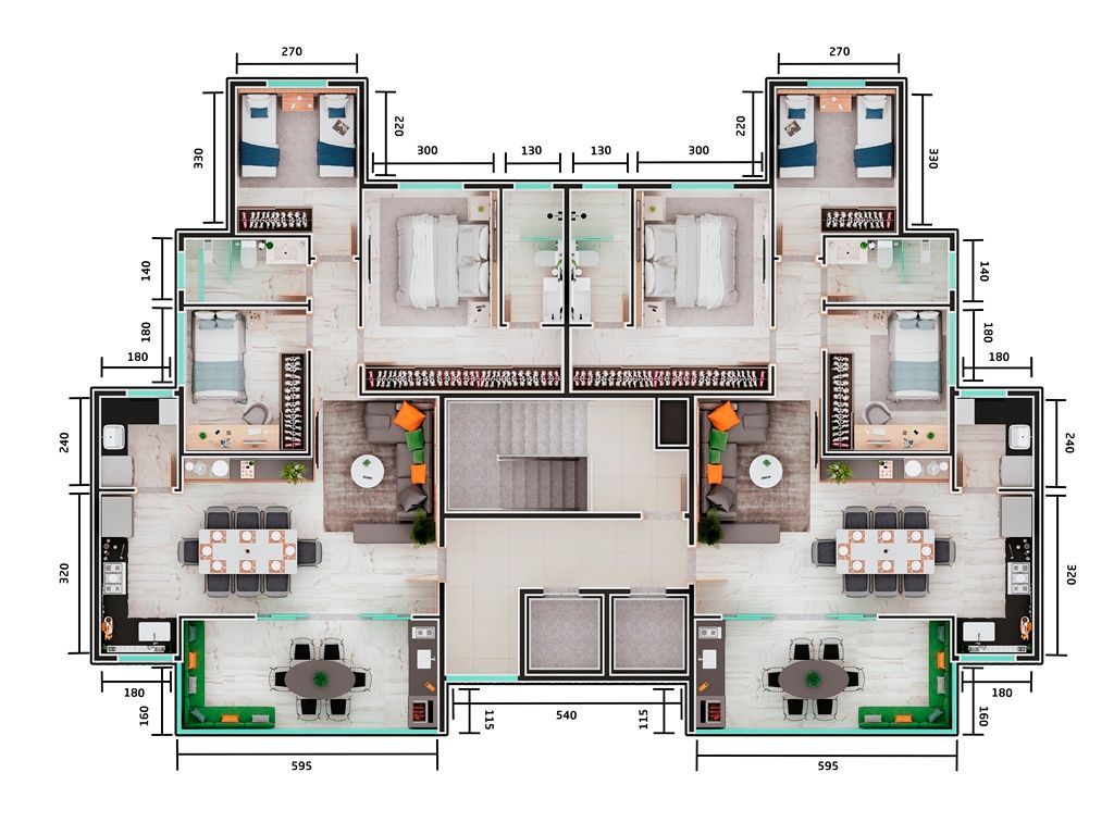 Apartamento à venda com 3 quartos, 106m² - Foto 11