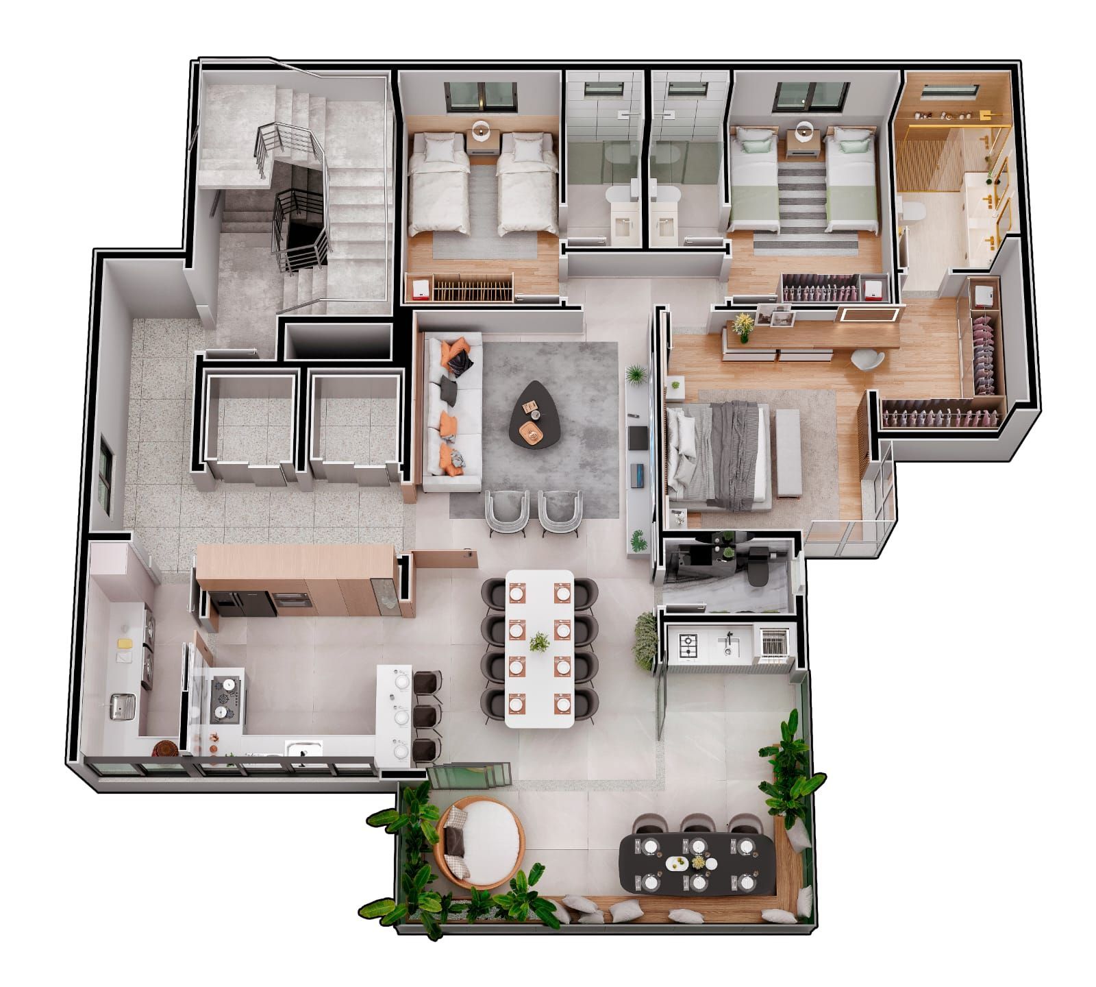 Apartamento à venda com 3 quartos, 152m² - Foto 32