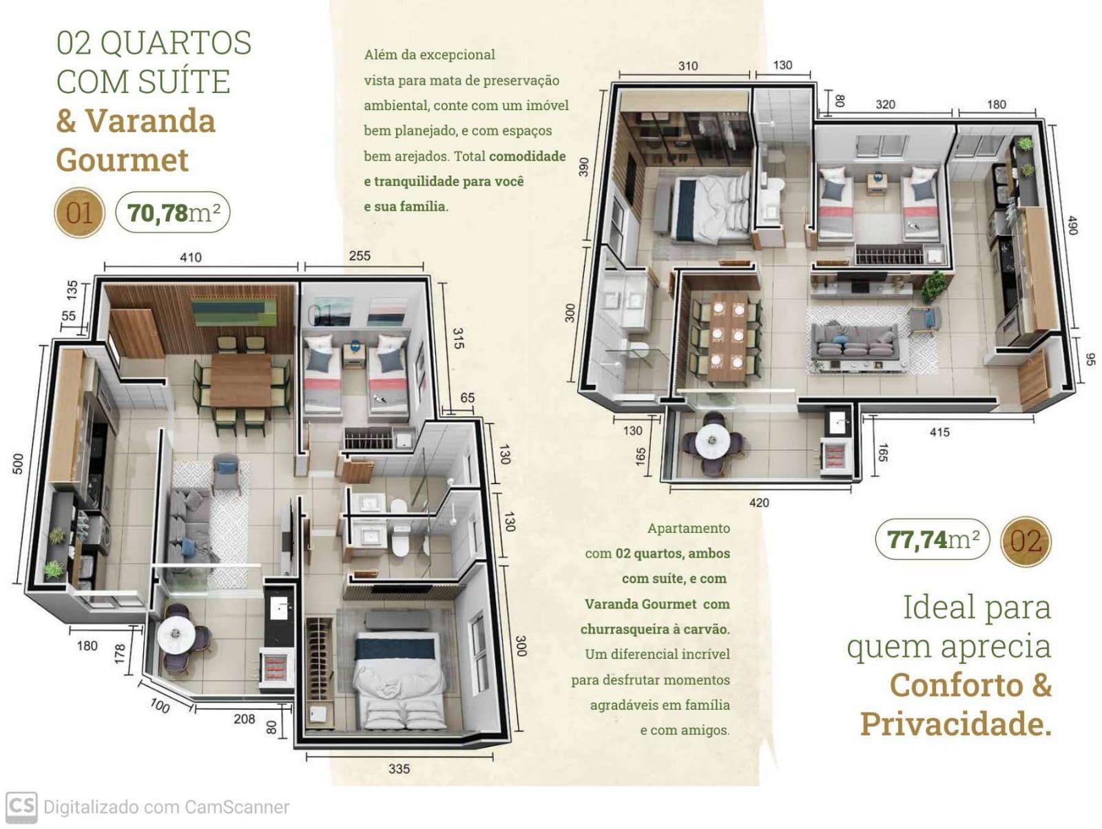 Apartamento à venda com 2 quartos, 70m² - Foto 4