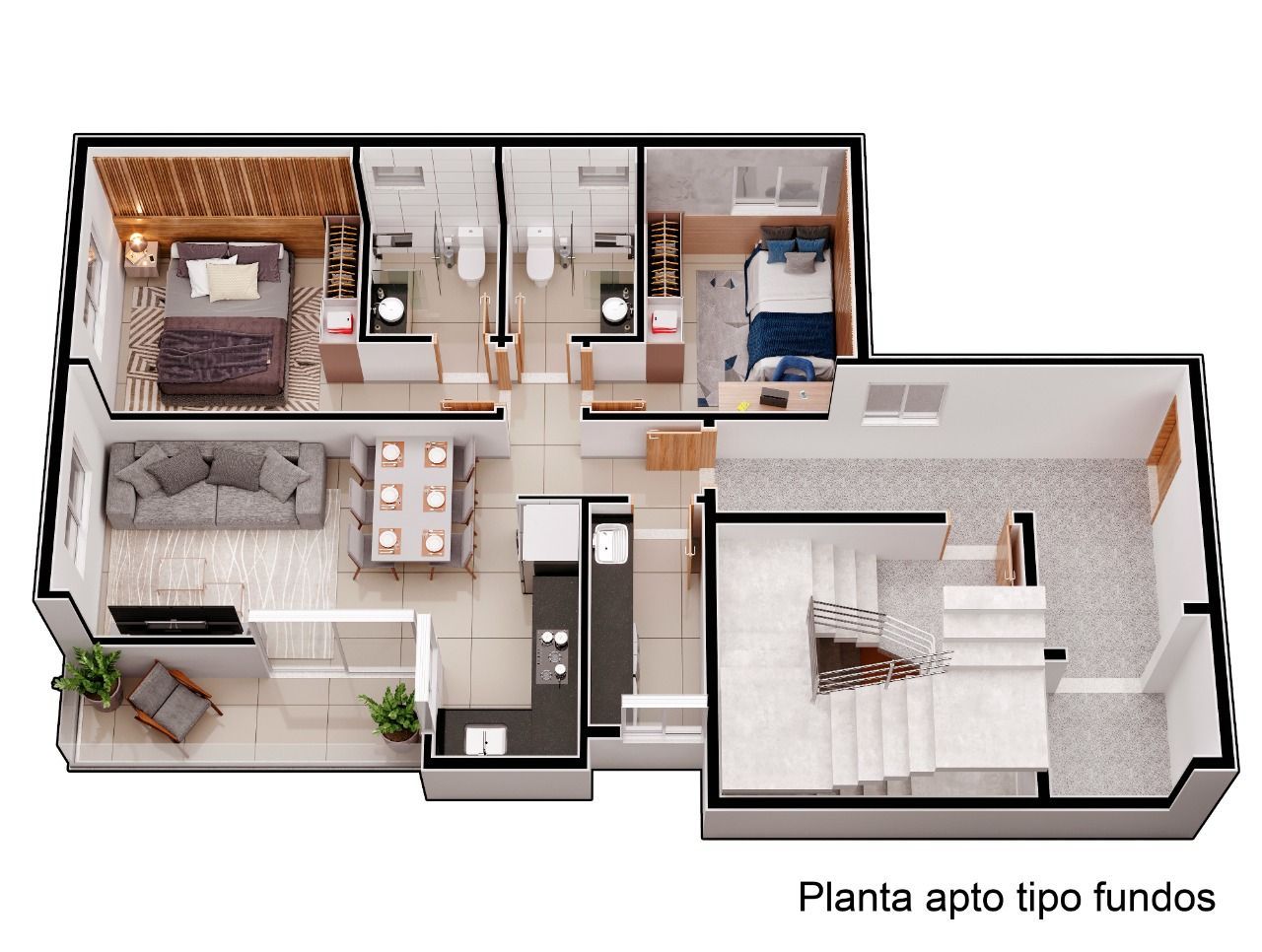 Apartamento à venda com 2 quartos, 70m² - Foto 7