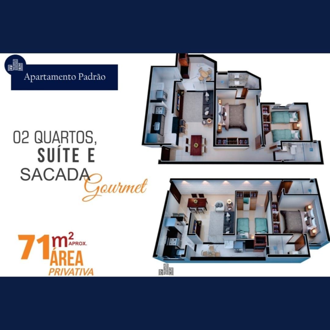 Apartamento à venda com 2 quartos, 71m² - Foto 6