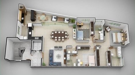 Apartamento à venda com 3 quartos, 165m² - Foto 2