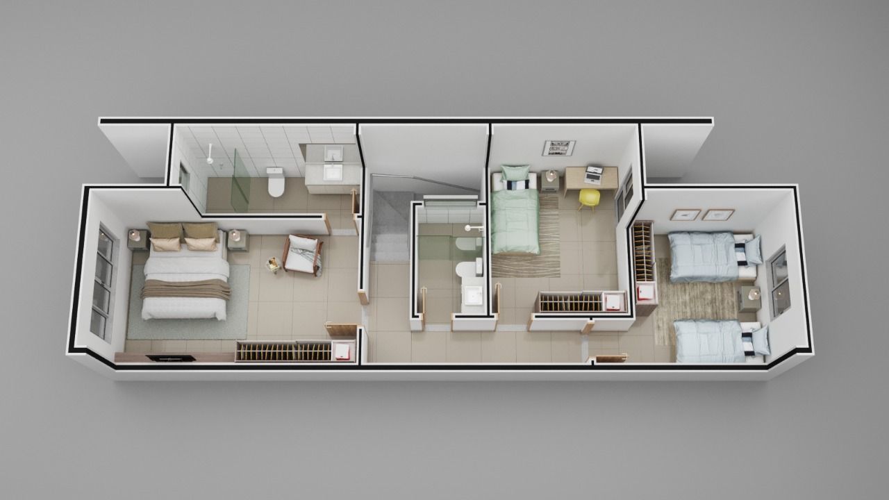 Apartamento à venda com 3 quartos, 133m² - Foto 2