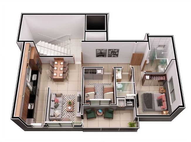 Apartamento à venda com 3 quartos, 85m² - Foto 3