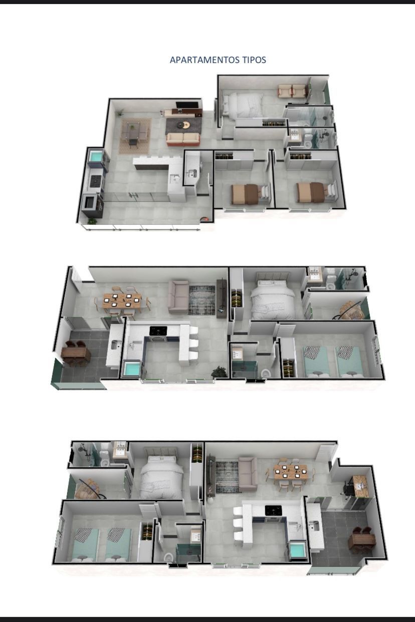 Apartamento à venda com 3 quartos, 102m² - Foto 2