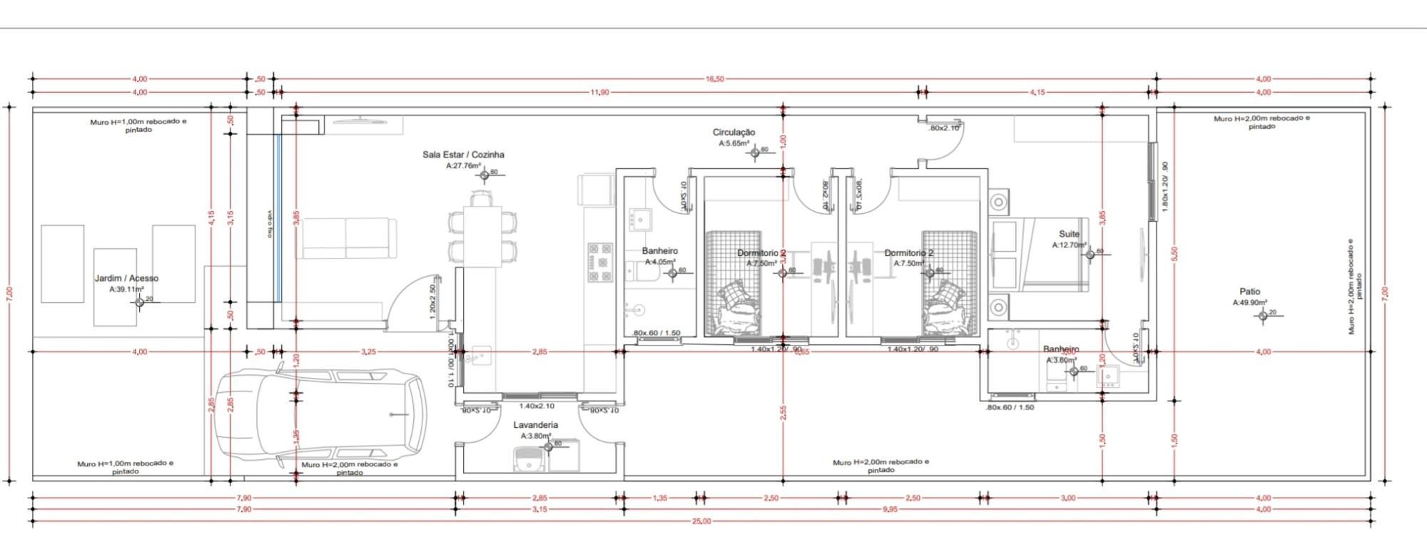 Casa à venda com 3 quartos, 84m² - Foto 3