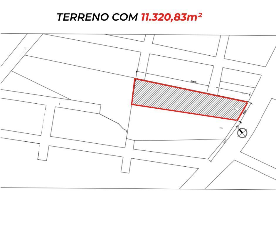 Terreno à venda, 11320m² - Foto 1