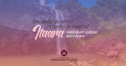 Um sonho de verão? Um sonho de inverno? Itaara – realidade em qualquer época do ano.